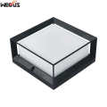 Outdoor waterproof LED courtyard stigma lights, wall pillars lights, simple square outdoor lights