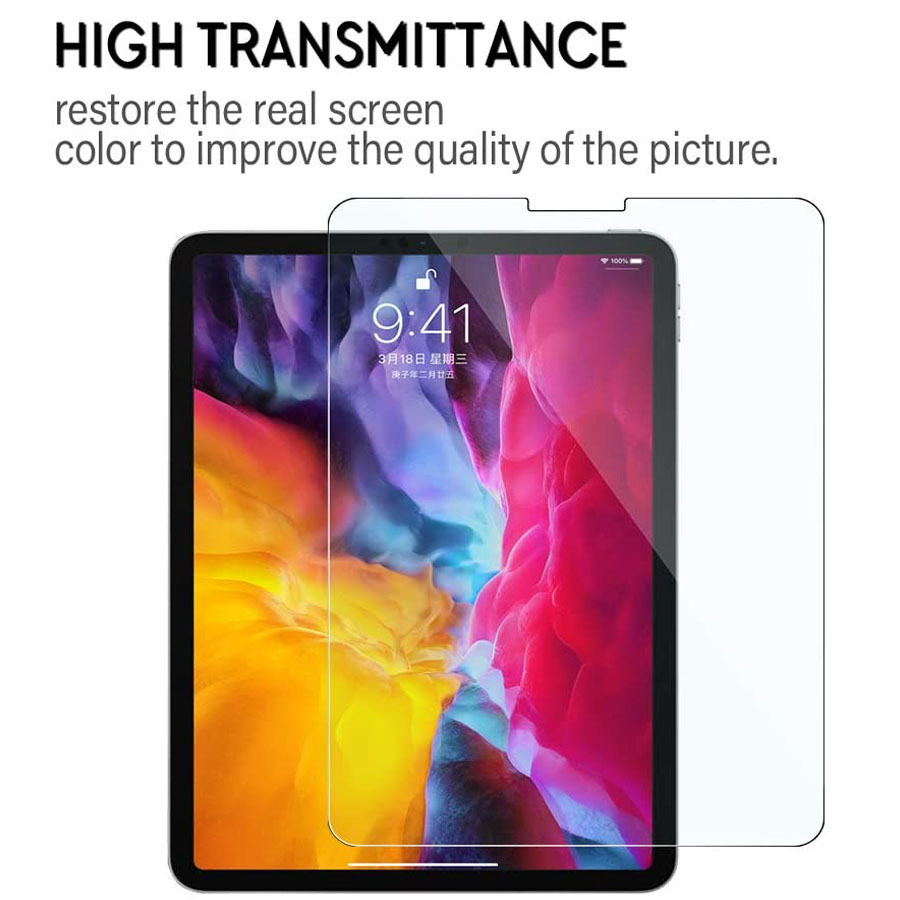 For 2020 iPad Pro 11 12.9 Metal Tempered Glass Screen Rear Camera Lens Film Protector For Apple iPad 12.9 11 Screen Protector