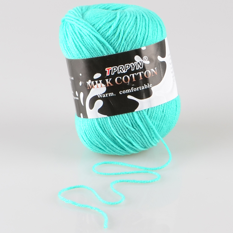 TPRPYN 10Pcs=500g Milk Cotton yarn For Knitting Acrylic Knitted crochet thread hand knit yarn line Worsted DIY Blanket Dolls