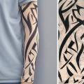 1pc Cycling Arm Sleeves Sport Sun UV Protective Cuff Basketball Arm Warmer New Imitation Tattoo Arm Sleeve UV Protection Sleeve