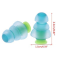 1 Pair Waterproof Soft Swimming Earplugs Nose Clip Case Prevent Water Protection Ear Plug Soft Silicone Swim Dive Supplies