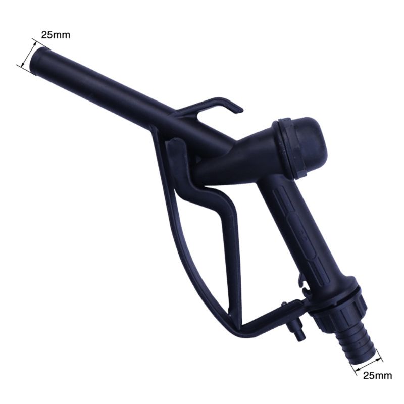 Manual Heavy Duty Fuel Nozzle Gun with 1\" 3/4\" Hook -Diesel & Gasoline Nozzle Dropship