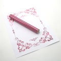 Pink 5M X 1 Roll Hot Stamping Foil Paper Gold Foil Foil by Laser Printer and Laminator Toner Reactive Foil,Foil Paper