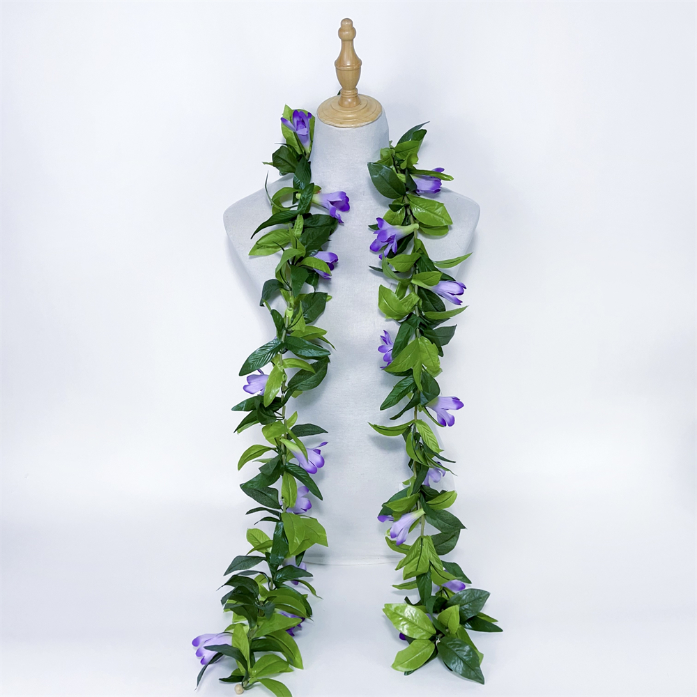 Kn Hl135 Maile Leaf Tuberose Lei