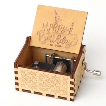 Y-Wood Musical Box BirthdayTheme Music Boxes For Relatives And Friends Gift Decoration Musical Boxes