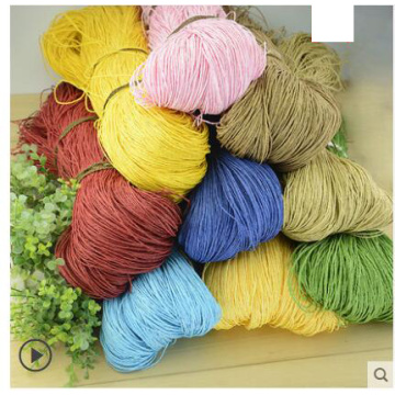 500g/Lot Summer Hat Yarn Yarn for Knitting Raffia Straw Yarn Crocheting Yarn for Handmade Hats Baskets Handcrafts