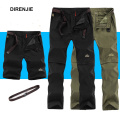 DIRENJIE Summer Outdoor Sports Quick Dry Pants Men Camping Fishing Trekking Hiking Male Removable Thin Breathable Trousers P35