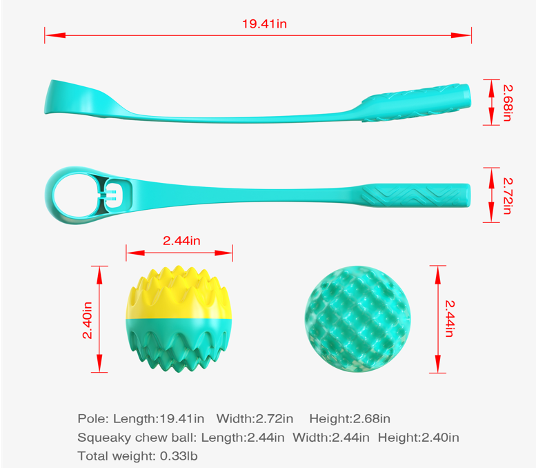 Interactive Dog Toys Ball Thrower