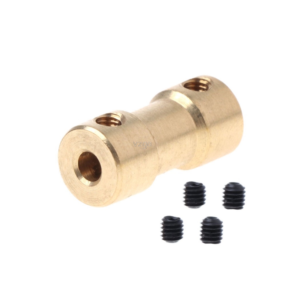 2-5mm Motor Copper Shaft Coupling Coupler Connector Sleeve Adapter US D11 dropship