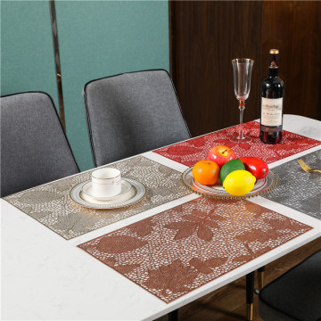 Square Table Mat Placemats Washable PVC Table Cloth Pad Mat Tablemats Stain-Resistant Dining Disc Bowl Pad Coaster Non-slip Pad