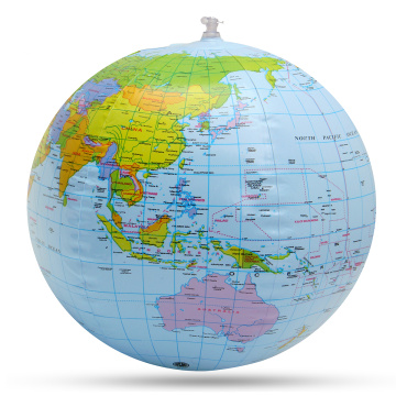 Inflatable Globe World Earth Ocean Map Beach Ball Geography Learning Educational Beach Ball Kids Toy home Office Decoration