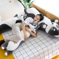 80-130cm Cute Husky Plush Long Pillow Sofa Cushion Stuffed Animals Dog Toys Soft Baby Sleep Doll for Children Kids Girls Gift