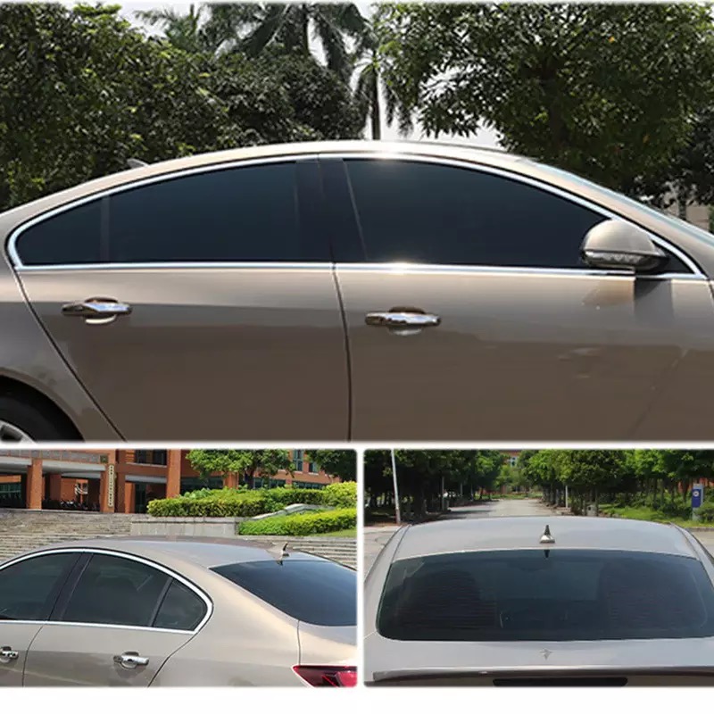 300cmx50cm Black Car Window Foils Tint Tinting Film Roll Car Auto Home Window Glass Summer Solar UV Protector Sticker Films