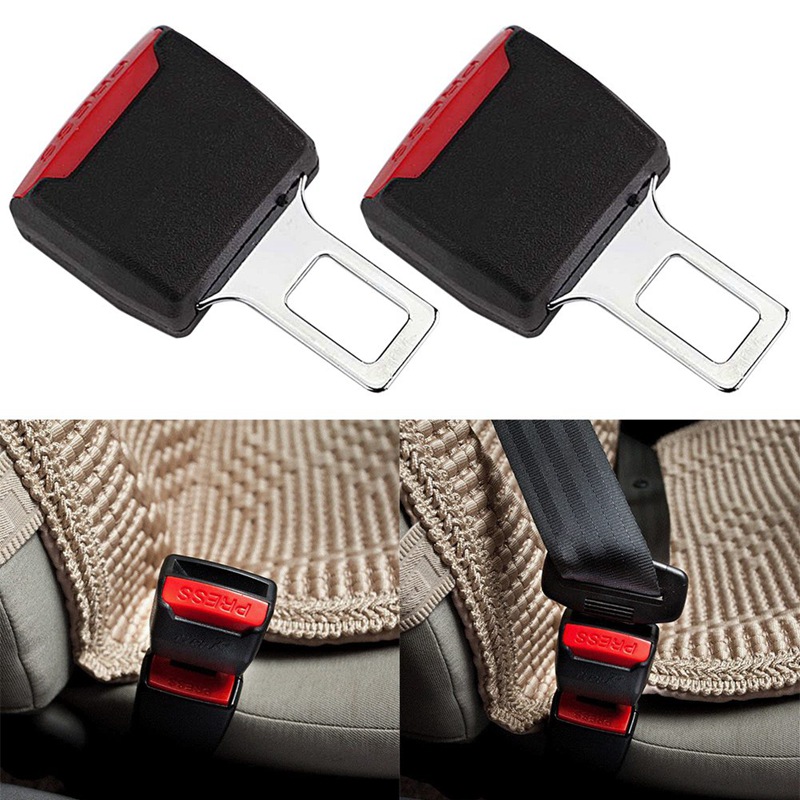 Universal Car Seat Belt Accessories Adjustable Car Safety Seat Belt Buckle Clip Extender Extension Car Accessories Car Products