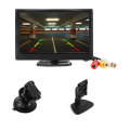 5 Inch Car Monitor TFT LCD 5" HD Digital 16:9 800*480 Screen 2 Way Video Input For Reverse Rear View Camera DVD VCD