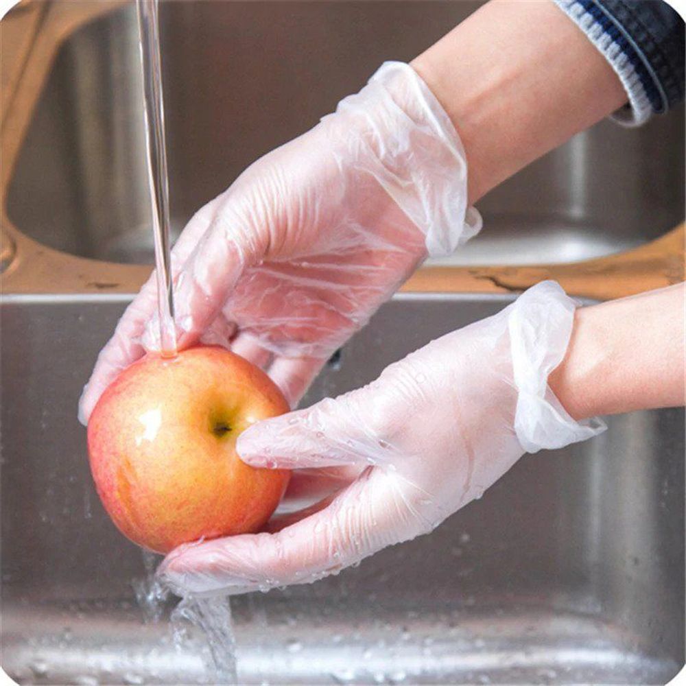 10 Pairs Disposable Multipurpose Kitchen Dish Washing Household Gloves Latex Vinyl Car Window Cleaning Gloves for Restaurant