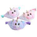 Unicorn Fanny Pack for Kids Plush Waist Bag Kindergarten Children Cute Shoulder Bags for Girl Purse Belt Bag Cartoon Waist Pack