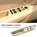 Car Side Door Interior Handle Cover for BMW X5 E70 2006-2013 X6 E71 2008-2014 Front Window Switch Panel Frame Accessories