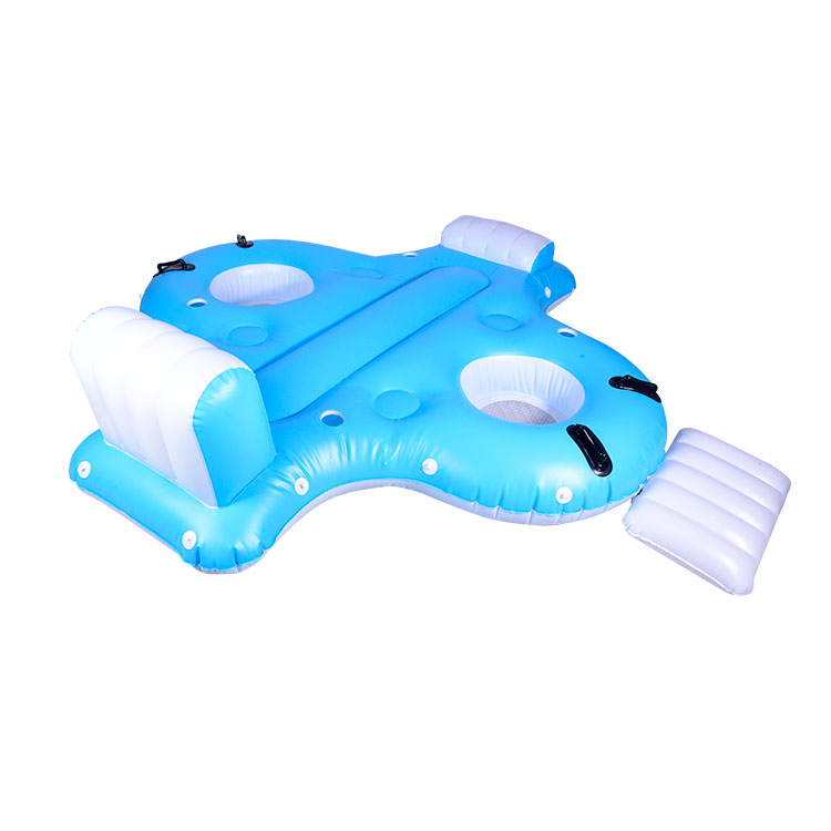 Summer Amazon Water Pool Toy Pvc Inflatable Island 4