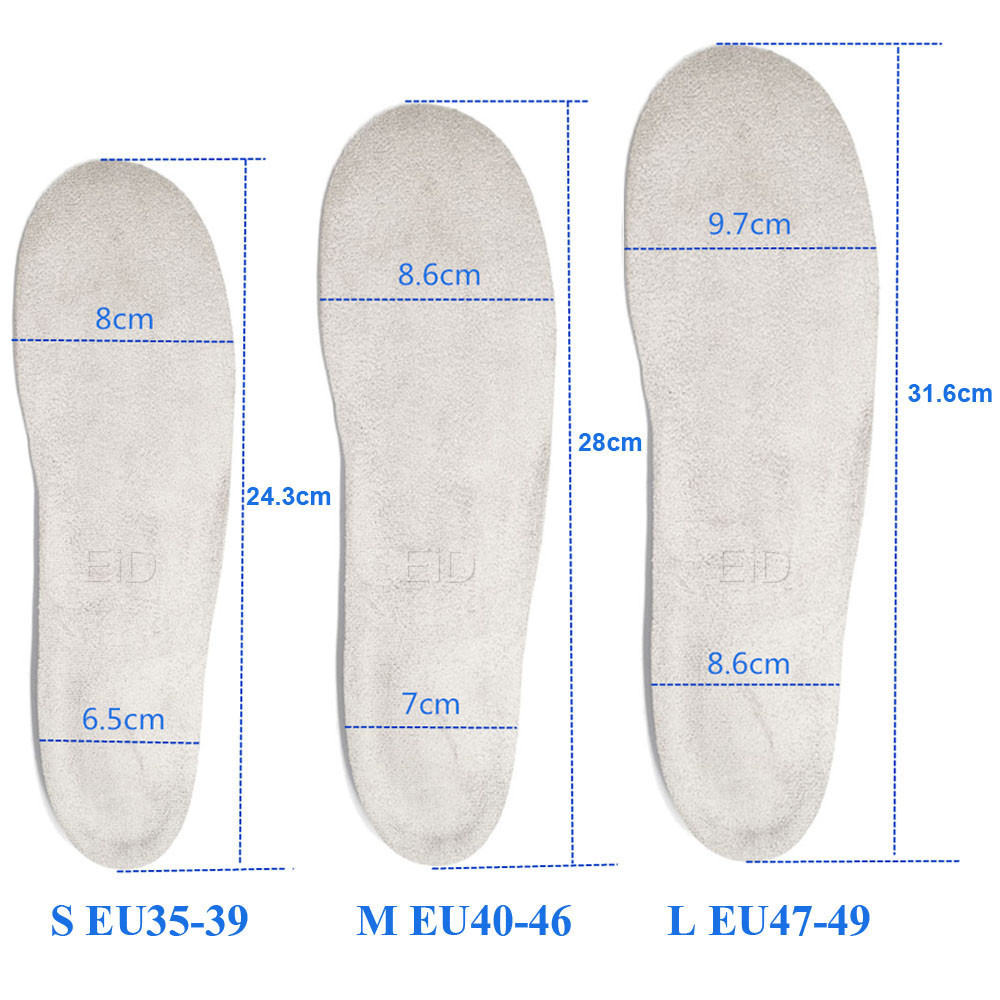 Silicone Insoles for Plantar Fasciitis Massaging Shoe Inserts Orthotic Insole for Shoes Shock-Absorption Feet Cushion man women
