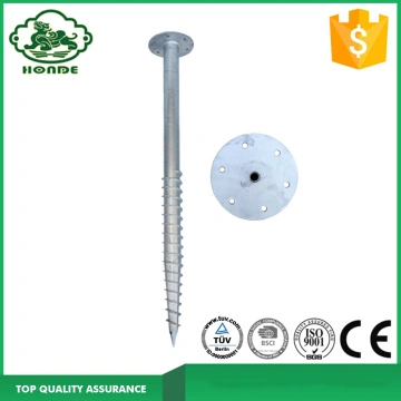 China Ground Screw Pile Drivers Solar Mounting Systems Pole Anchor