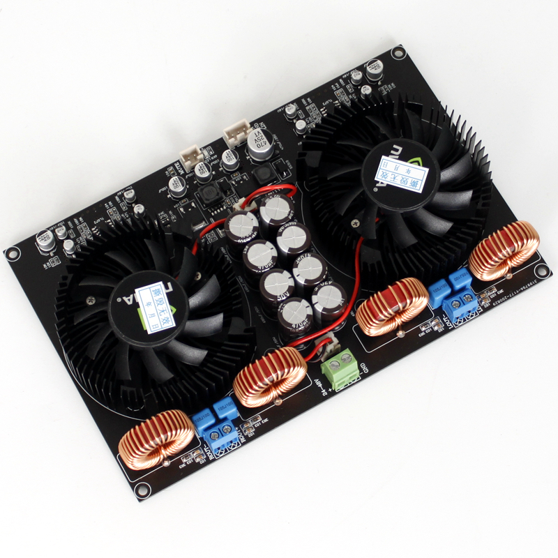 TPA3255 digital class D dual core high power 2.0 power amplifier board 600W+600W