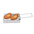 Bread Toaste Grill Stainless Steel Toaster Plate Portable Outdoor Camping Bread Toaster Grill Hiking Picnic Bread Toaste Grill