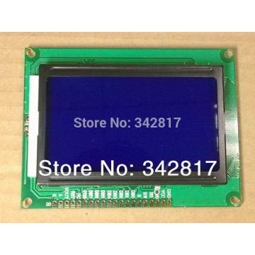5V LCM12864J 128x64 Dots Graphic Blue Color Backlight LCD Display module KS0107 KS0108 Compatible Controller New