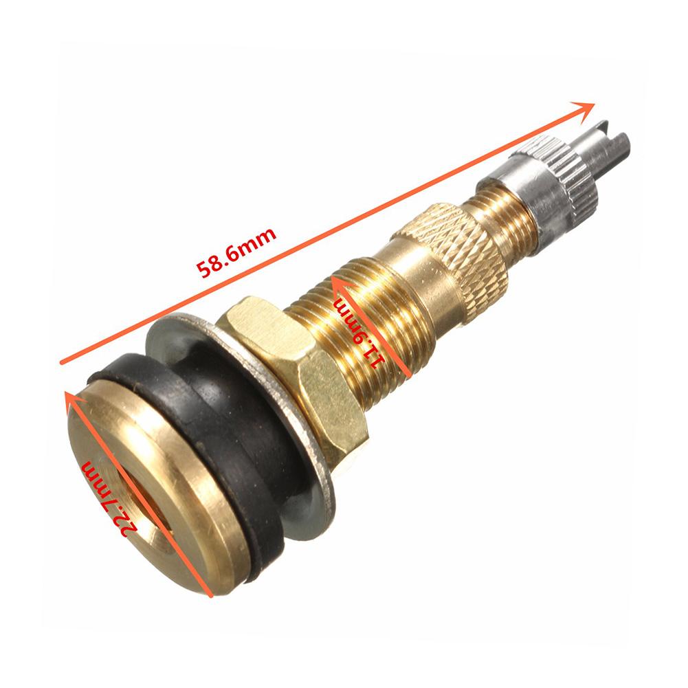 Air Liquid Wheel Tire Valve Stems TR618A Brass For Engineering Vehicle Valve Agricultural Tractor