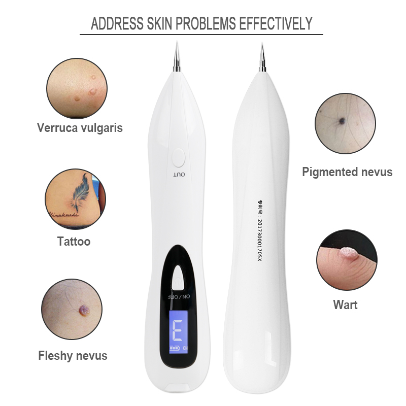 Konmison Plasma Pen Laser Mole Wart Tattoo Removal Dark Spot Fleshy Nevus Freckle Remove Painless Face Skin Care Beauty Machine