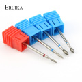 ERUIKA 24 Type Diamond Nail Drill Bit Milling Cutter for Manicure Rotary Burr Electric Machine Accessories Nail Files Brush