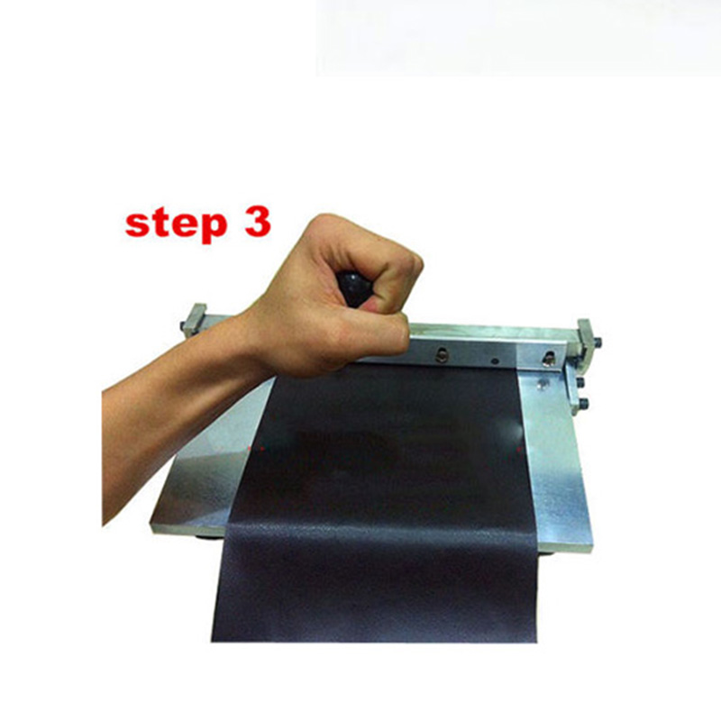 300mm Manual Folding Creasing Machine Paper Leather PU Sheet Leather Creaserthick Paper Elastic Cardboard Creasing Machine