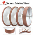 150mm 200mm Diamond Grinding Wheel parallel Grinder Disc for Mill Sharpening Tungsten Steel Carbide Rotary Abrasive Tools