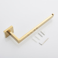 Bathroom Hardware Set Gold Polish Bathrobe Hook Towel Rail Bar Rack Bar Shelf Tissue Paper Holder Bathroom Accessories