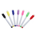 5Pcs/Set Brand New Magnetic Whiteboard Pen Erasable Dry White Board Markers Magnet Built In Eraser Office School Supplies hyq