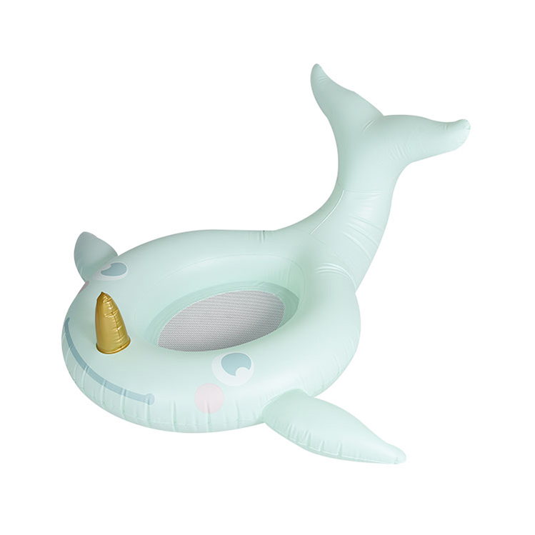Kids Narwhal Pool Float Beach Floats Inflatable Lounge 3
