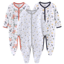 2020 Autumn Baby Boys Girls Romper Cotton Long Sleeve Letter Mom Plus Dad Equal Me Jumpsuit Infant Clothing Newborn Baby Clothes