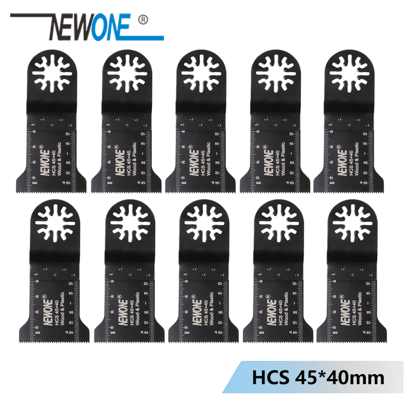 NEWONE 10pcs HCS/JANPAN TEECH/BIM 32/Length 32/45mm Oscillating tool multi tool Saw blades for wood metal plastic cutting acces