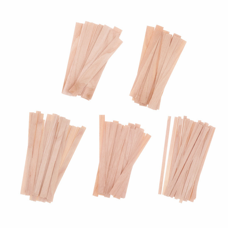 Different Size Of Wooden Candle Wick 3
