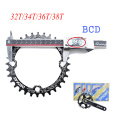 DECKAS Chainring 96BCD-S MTB Oval Round Bicycle Chain Ring Narrow Wide 32T 34T 36T 38T Chain Wheel Mountain Bikes 4PC Bolts