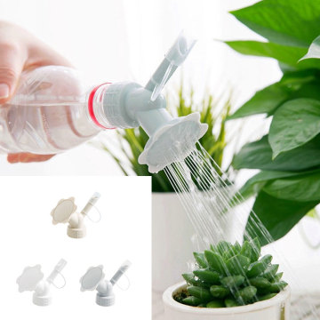 2 In 1 Gardening Sprinkler Watering Can Nozzle For Bottle Plastic Sprinkler Irrigation Shower Head Indoor Waterer Garden Tool