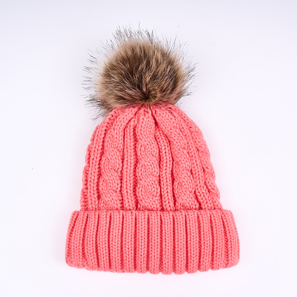 Cf M 0283 2 Knitted Beanie Hat 10