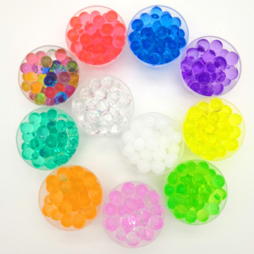 200 pcs plant Crystal Soil Hydrogel Gel Polymer Water Beads Flower/Wedding/Decoration polymer Growing Water Balls Big Home Decor