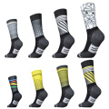 New Fiber Fabric Cycling Socks Professional Bike Team Aero Socks High Quality Road Bicycle Anti Slip Compression Sport Sock