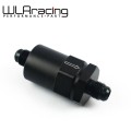 WLR RACING - AN - 6 (AN6) Black Anodised Billet Fuel Filter 30 Micron WLR-SLF0209-06