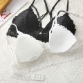 Women Lace Bra Sets Seamless Underwear Backless Sexy Panties Lingerie Set Padded Bralette Female Intimates