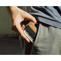 Minimalist Credit Card Holder Titanium Money Clip Wallet