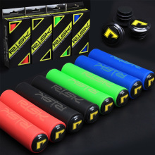 1 Pair Bicycle Handlebar Grips Silica Gel MTB Ultralight Bike Handle Bar Grips Cycling Parts Accessories