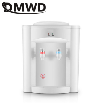 DMWD Electric Desktop water dispenser hot cold ice warm Drink Watering Machine mini heating Hot water heater Kettle Boiler 220V