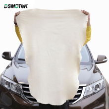 Natural Chamois Leather Car Water Dry Cleaning Cloth 100*65cm Genuine Leather Auto Wash Suede Quick Dry Car Towel Free Lint